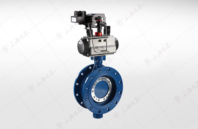 Pneumatic Flanged Hard Seat Butterfly Valve